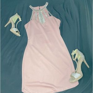 ANGELA FASHION: Pink midi dress